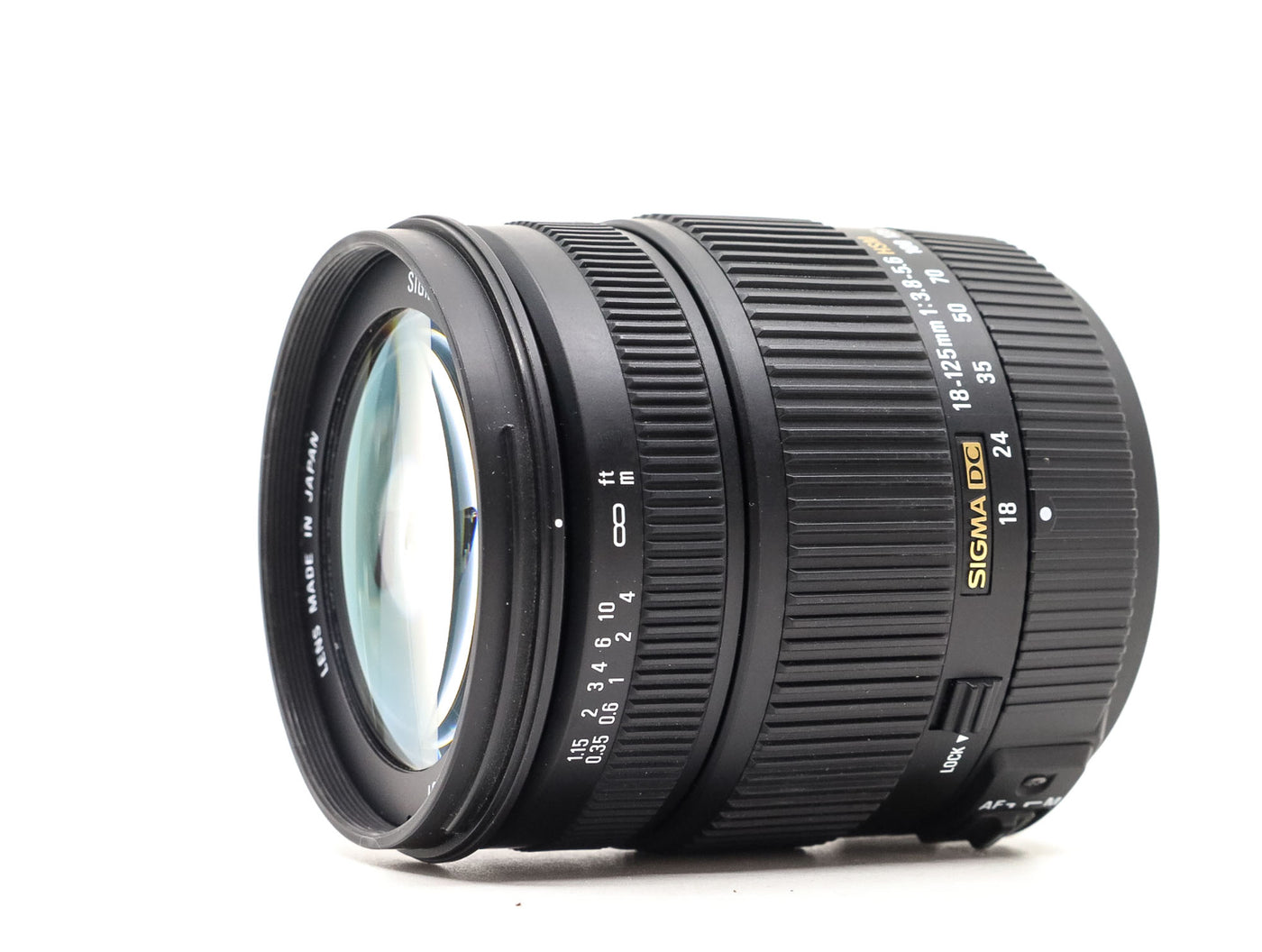 Sigma 18-125mm f/3.8-5.6 DC HSM - Sony A Anschluss · main image