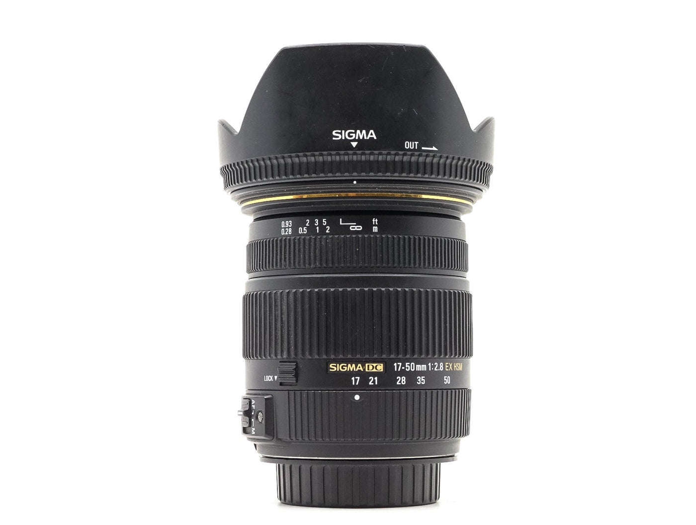 Sigma 17-50mm f/2.8 EX DC OS HSM - Sony A Anschluss · Hauptbild