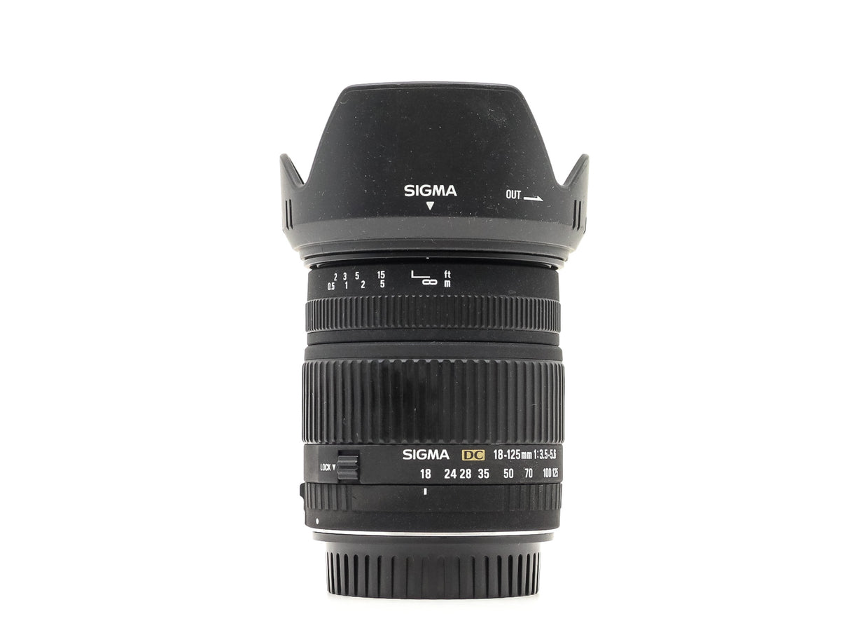 Sigma 18-125mm f/3.5-5.6 DC - Canon EF-S Fit 