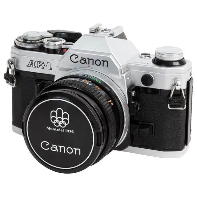 Reflex AE-1 - Black/Grey + Canon FD 50mm f/1.8 f/1.8  · main image