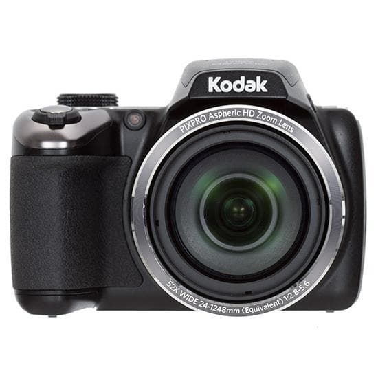 PixPro AZ525 - Schwarz + Kodak PixPro Asphärische HD Zoomlinse 52-fach Weitwinkel 24-1248mm f/2.8-5.6 · Hauptbild