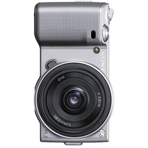 Alpha NEX-5K - Silver + sony 18 - 55mm f/3.5-5.6 