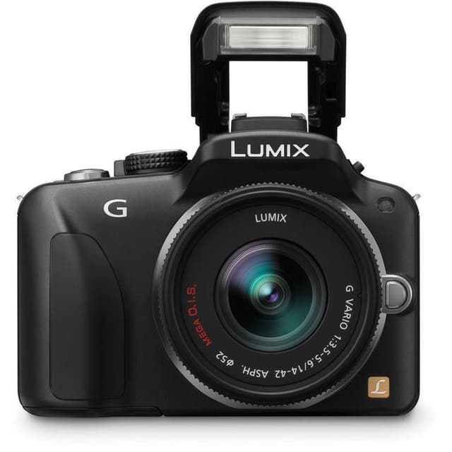 Lumix DMC-G3K - Schwarz + Panasonic Lumix G Vario 14-42 mm F/3.5-5.6 ASPH OIS f/3.5-5.6 · Hauptbild