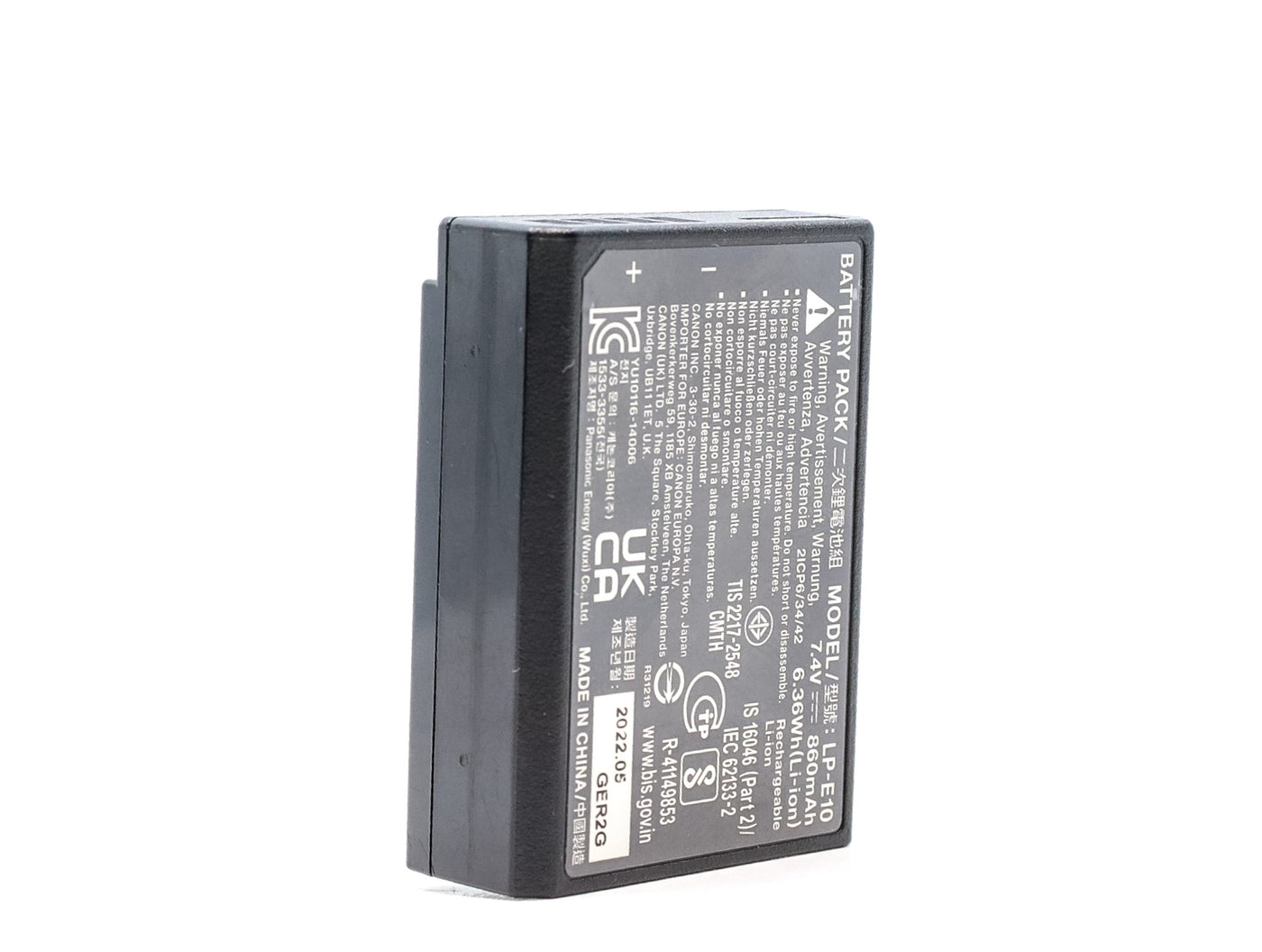 Canon LP-E10 Battery · main image