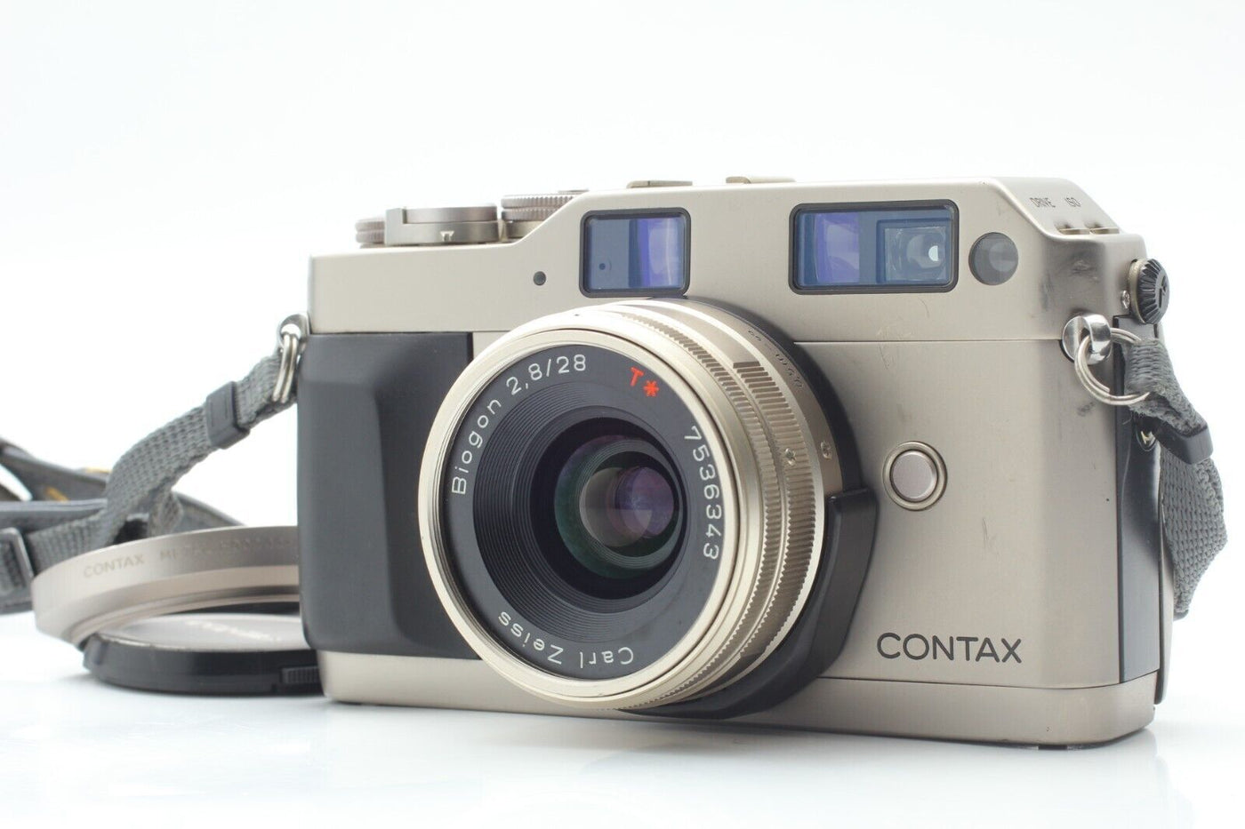 Contax G1 35mm Analog Camera Carl Zeiss Biogon 28mm... · main image