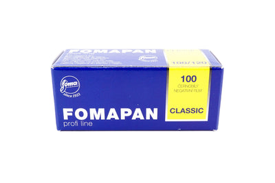 Fomapan 100 (120) - 120mm Medium Format Vintage Film Reel 