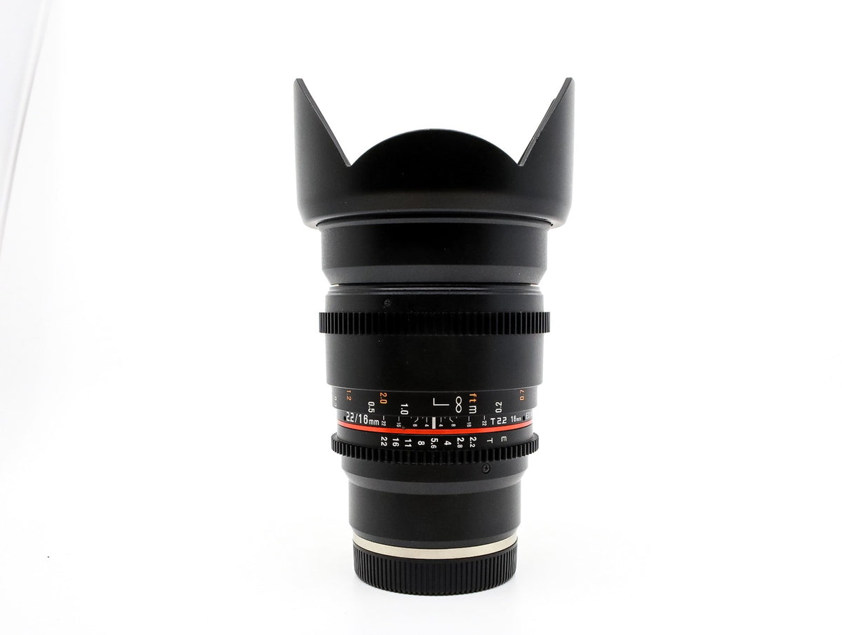 Samyang 16mm T2.2 VDSLR ED AS UMC CS II - Sony E Fit · Hauptbild