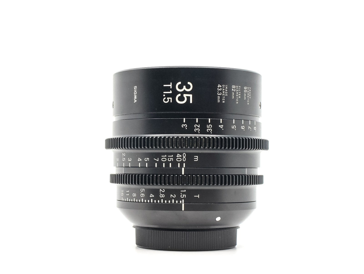 Sigma 35mm T1.5 FF - Canon EF Fit · Hauptbild