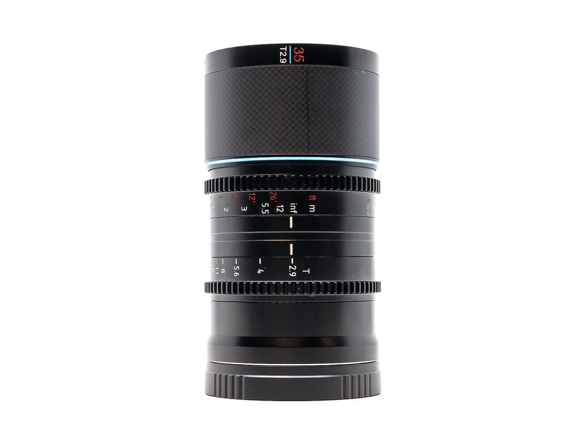 Sirui Saturn 35mm T2.9 1.6x Anamorphic [Blue Flare] - DL Fit · Hauptbild