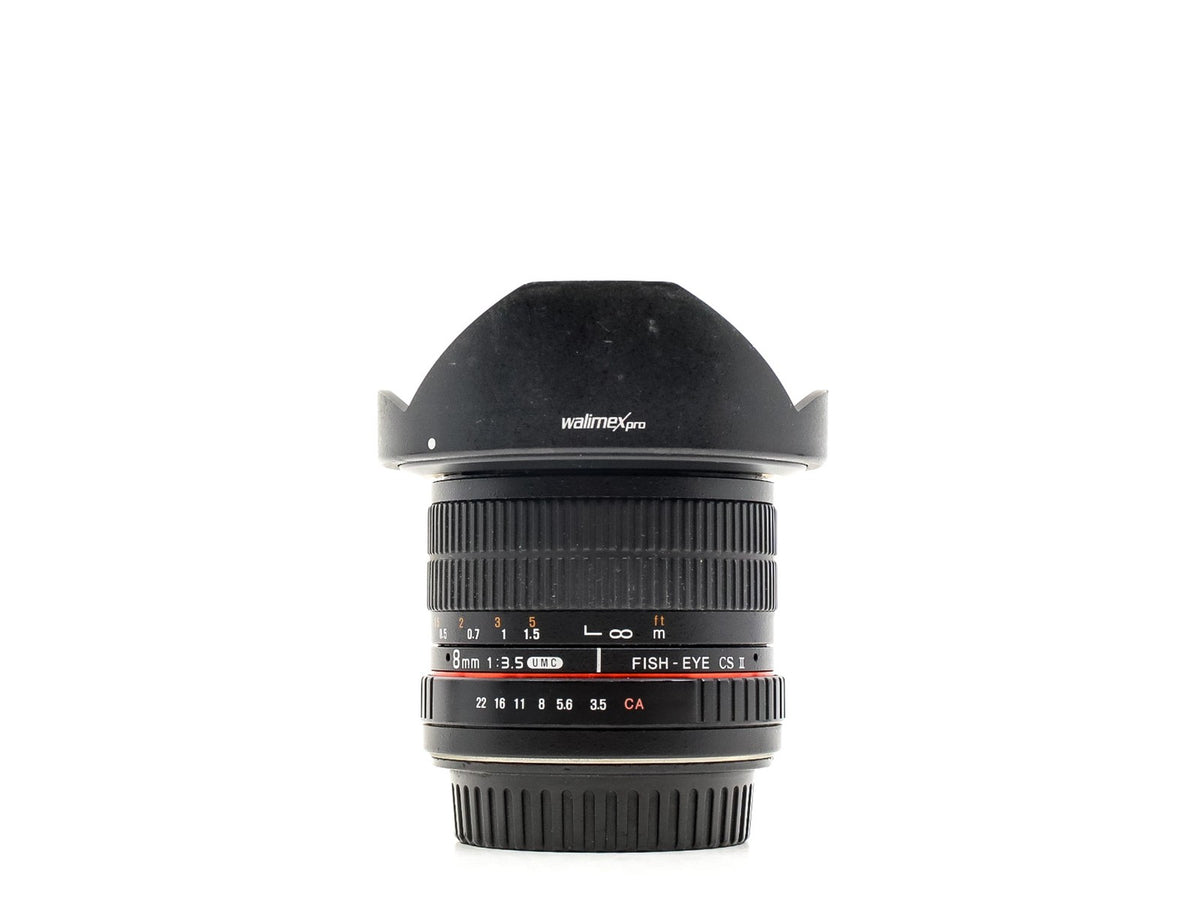 Walimex Pro 8mm f/3.5 Fisheye UMC CS II - Canon EF-S Fit · Hauptbild