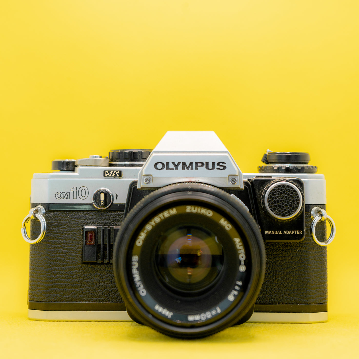 Olympus OM10 + Zuiko 50mm 1.8 – Vintage 35mm SLR Filmkamera – Ohne manuellen Adapter * · Hauptbild