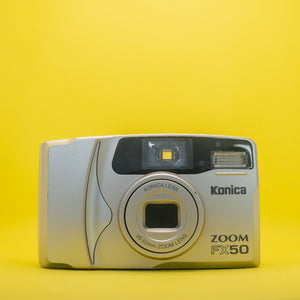 Konica FX Zoom 50 - Cámara Analógica Compacta de 35mm