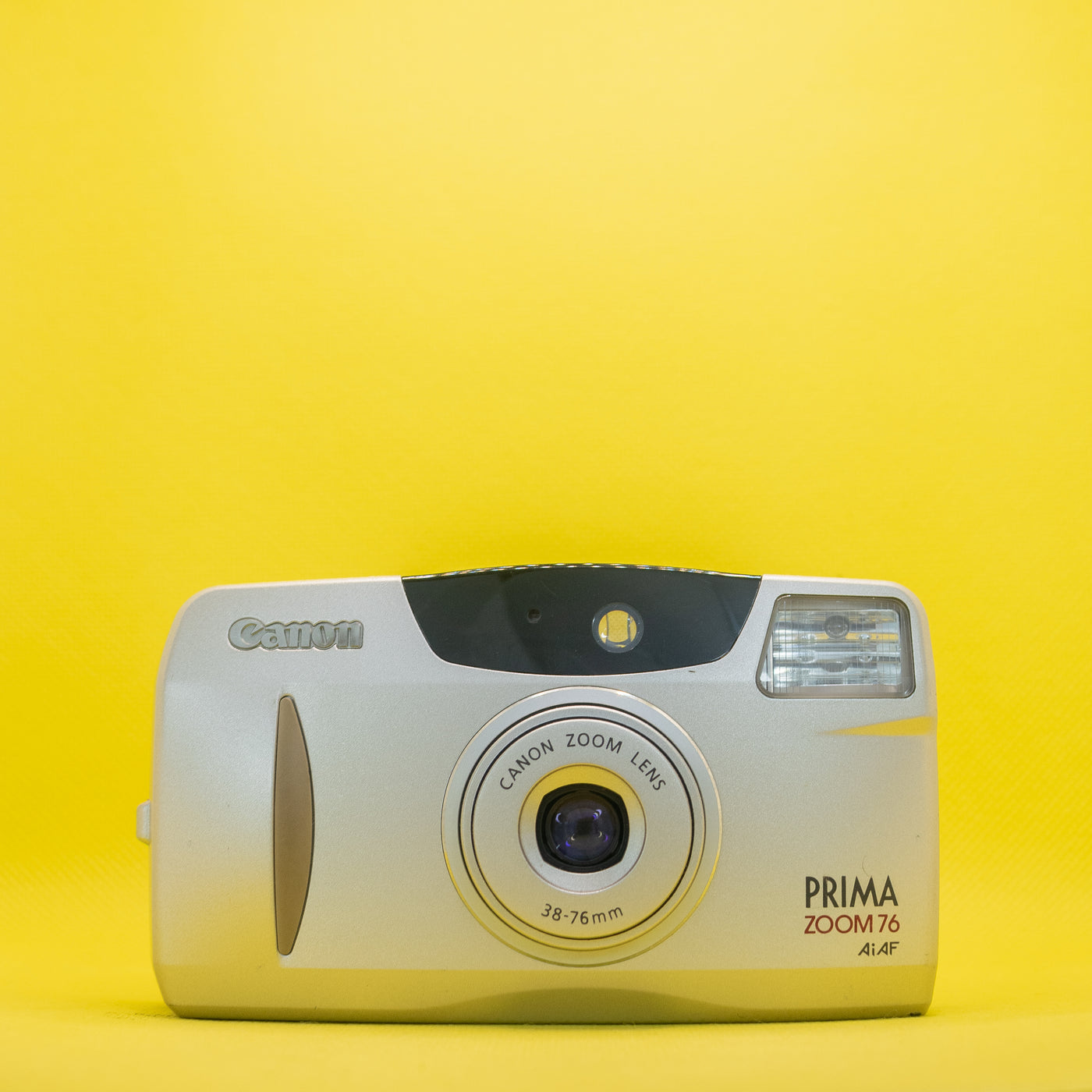 Canon Prima Zoom 76 – Vintage 35mm Analog Kompaktkamera · Hauptbild