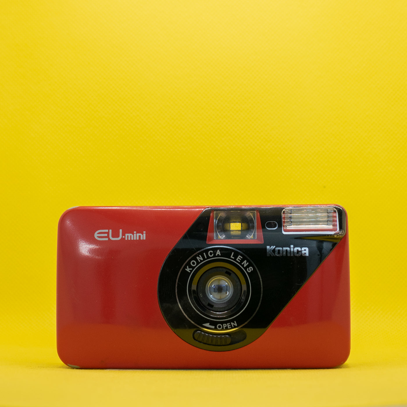 Konica EU Mini (Graue Edition) – 35mm Kompaktfilmkamera · Hauptbild