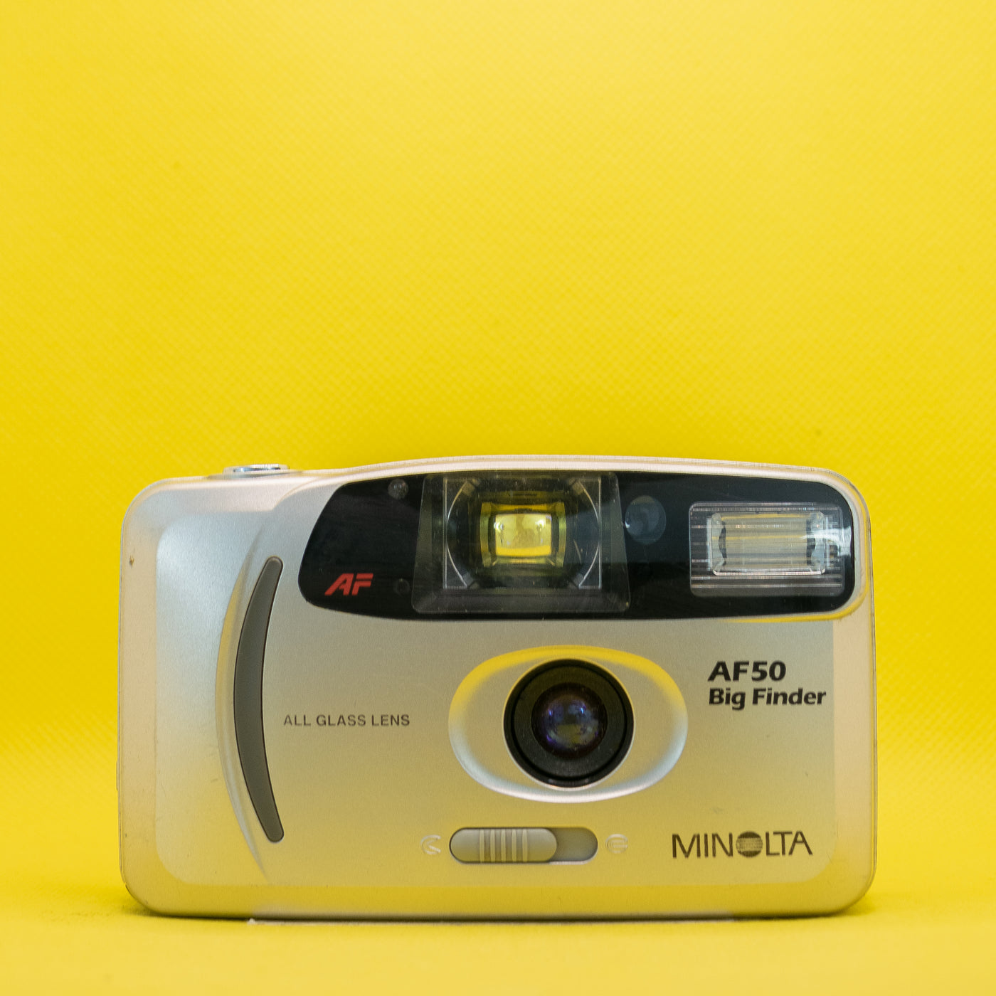 Minolta AF35 Big Finder – Kompakte Vintage 35mm Analogkamera · Hauptbild