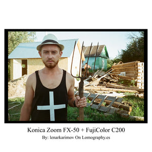 Konica FX Zoom 50 - Cámara Analógica Compacta de 35mm